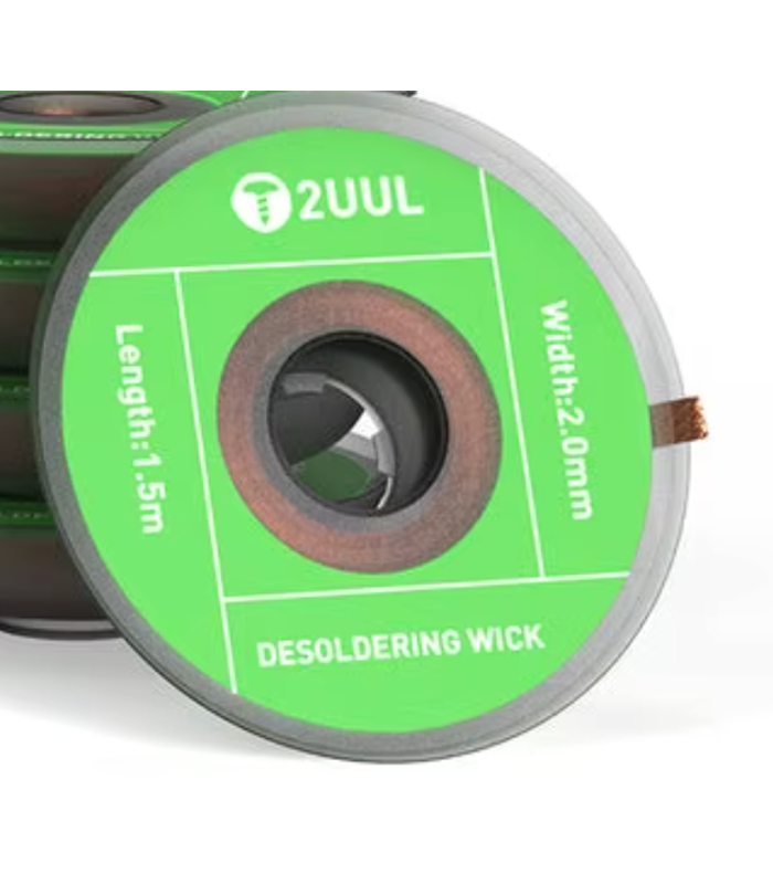 2UUL DW01 Mobi Desoldering Wick wire 2.0mm width for PCB IC BGA CPU Phone