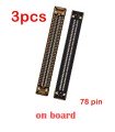 3x Samsung Galaxy A53 5G SM-A536 LCD Connector FPC Display On Board 78 pin