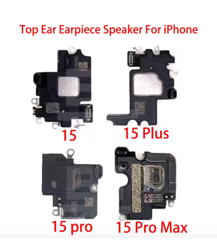 For Apple iPhone 15 Replacement Earpiece Ear top Speaker Module Assembly