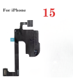 for Apple iPhone 15 Light Proximity Sensor Ear Earpiece Flex Ribbon Cable FPC