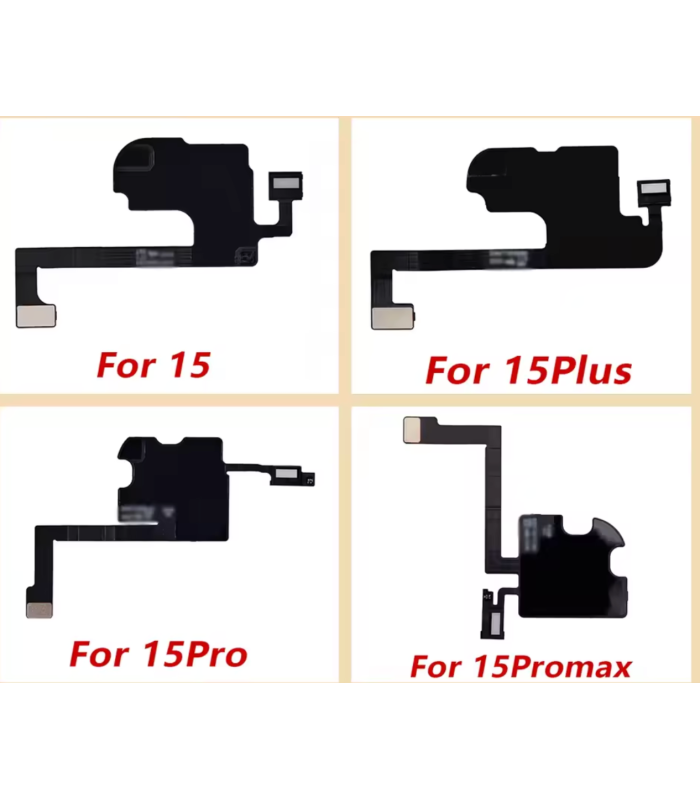 for Apple iPhone 15 plus Light Proximity Sensor Ear Earpiece Flex Ribbon Cable