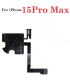 for Apple iPhone 15 pro max Light Proximity Sensor Earpiece Flex Ribbon Cable