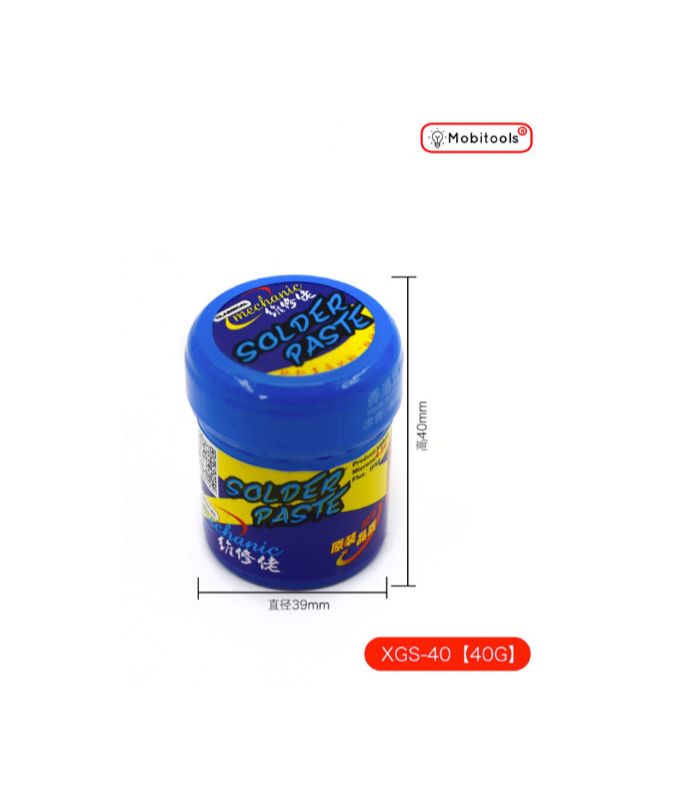 MECHANIC XGS40 Soldering 42g Solder Paste 158℃ SMD BGA