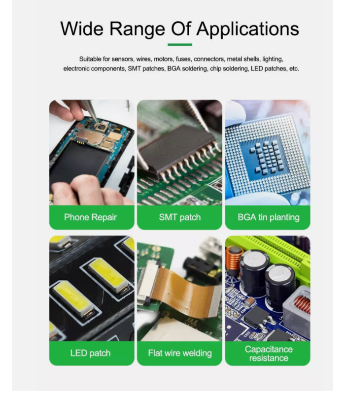 ReLife RL-403s 35g 10cc Low Melt Leaded Solder Paste 183°C Melting Point Full Kit