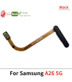 For Samsung Galaxy A26 5G A266 Black Fingerprint Sensor Cable Flex Home Button