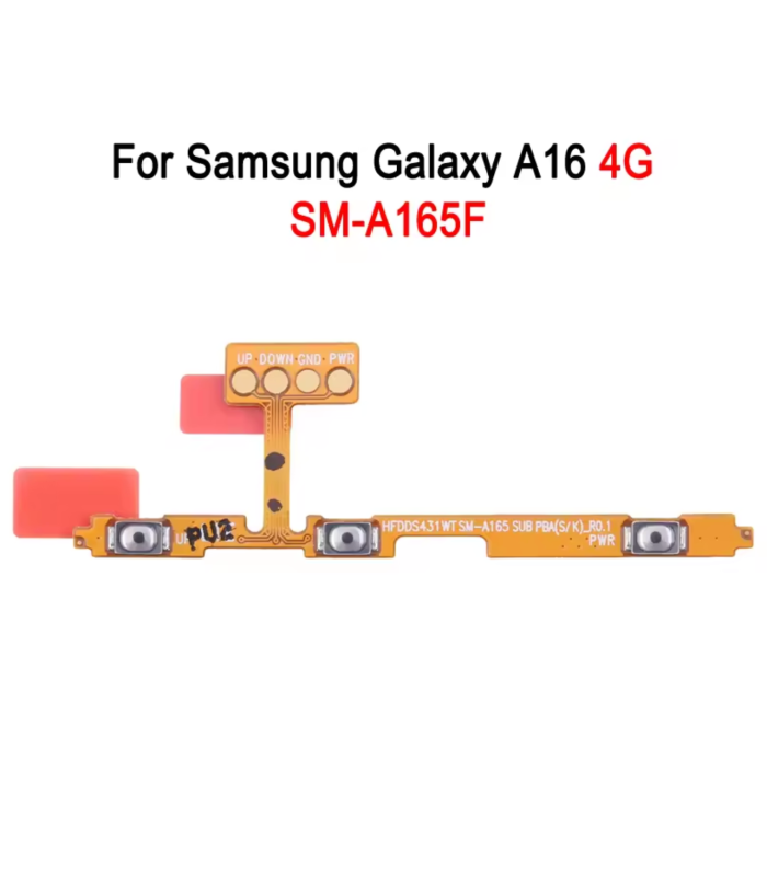 For Samsung Galaxy A16 4G Replacement Power Flex Cable Volume Button Flex