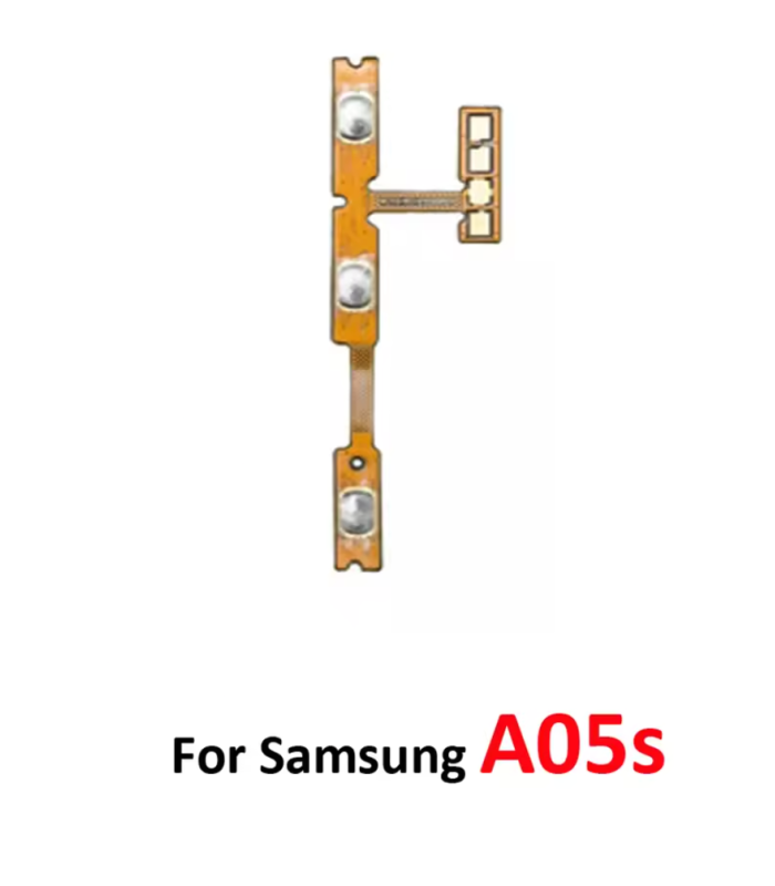 For Samsung Galaxy A05S A057 Power Button On Off Button Volume Button Flex Cable