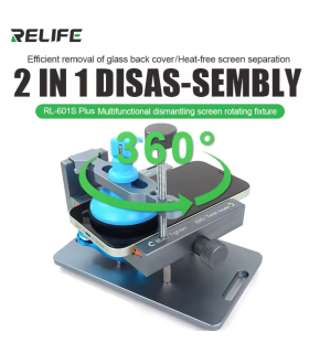 Relife RL-601s Plus 360 Degrees Holder iPhone phones Back Glass Removal Sucker