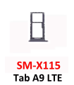 For SAMSUNG GALAXY Tab A9 SM-X115 SIM Card  Simcard Tray Adapter Micro Holder