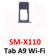 For SAMSUNG GALAXY Tab A9 SM-X110 SIM Card  Simcard Tray Adapter Micro Holder