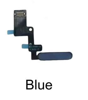For Apple iPad 10th 2022 10.9 gen Blue Home Power Button Fingerprint Flex Cable
