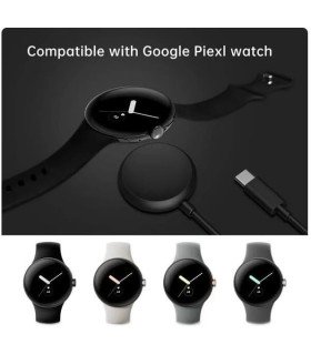 For Google Pixel 1 Watch USB-C Magnetic Charger cable Dock Crandle -UK