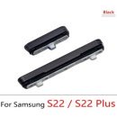 For Samsung Galaxy S22 S22 plus Black Outer Side Power Volume on off Button
