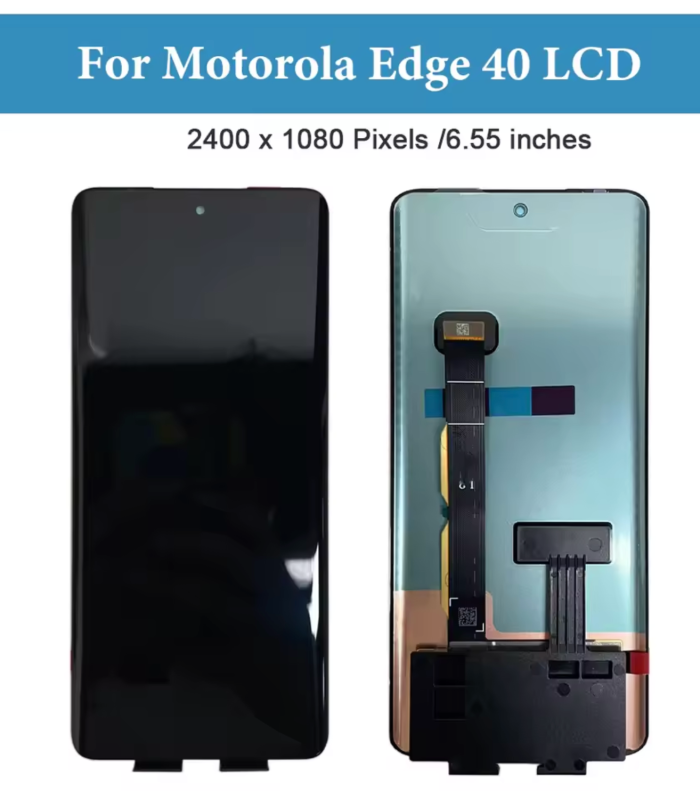 For Motorola Moto Edge 40 XT2303-2 LCD Display Screen Touch Digitizer
