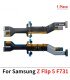 For Samsung Z Flip 5 F731 Display Main Flex Ribbon Connector spin axes Cable