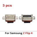 3 pcs SAMSUNG GALAXY Z FLIP 4 SM-F721 CHARGING PORT CONNECTOR