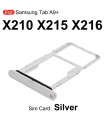 For Samsung Galaxy Tab A9+ Plus SM-X210 SM-X215 Silver Sim Card Holder Tray
