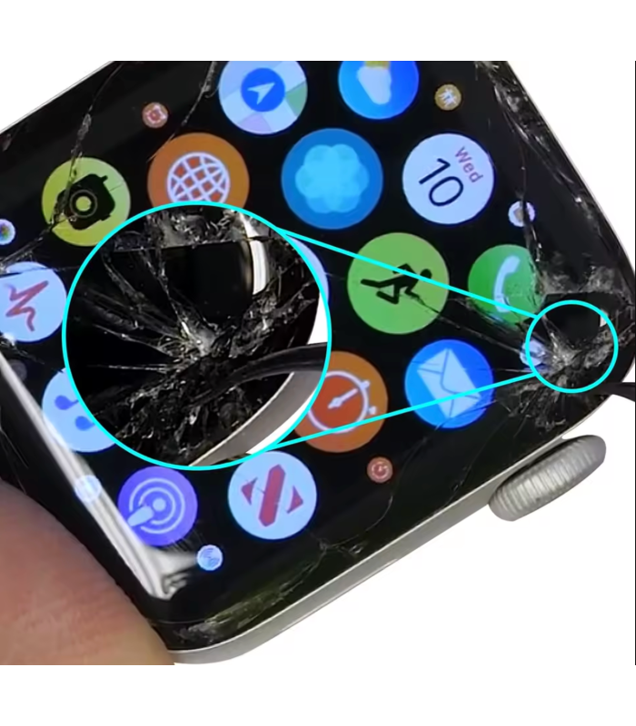 For Apple Watch iwatch replacement Front Glass Lens With OCA Series 10 S10 42mm