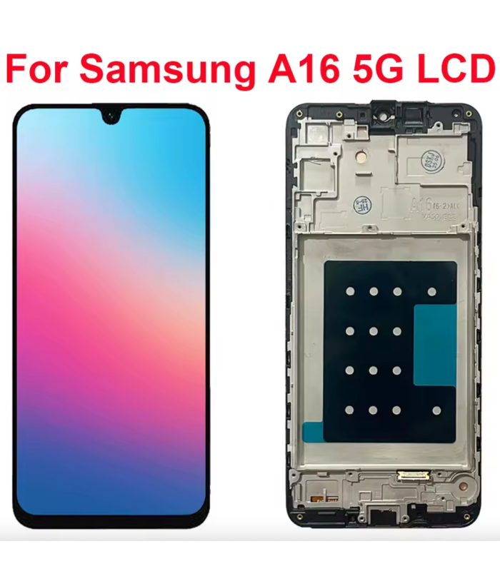 For SAMSUNG GALAXY A16 5G SM A166B SM-A166B DS SM A166P SMA166P DS TFT LCD FRAME